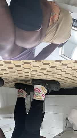 Quickie at the laundromat