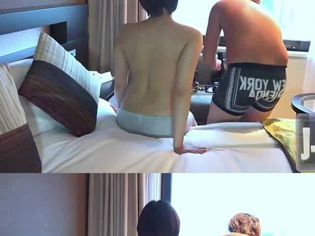 Gravure Model Debut Her First POV Shoot, a Short-haired Busty Beauty Shines Through