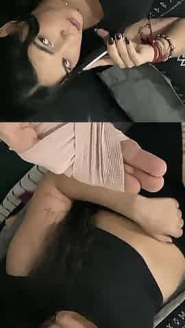 Cheating Stepmom Helps Me with Cock!