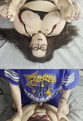 CREAMPIE IN BREASTY big beautiful woman JUICY HIRSUTE CUNT
