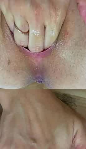 Kitchen Dildo Squirt - Masturbating on the Counter Until I Explode