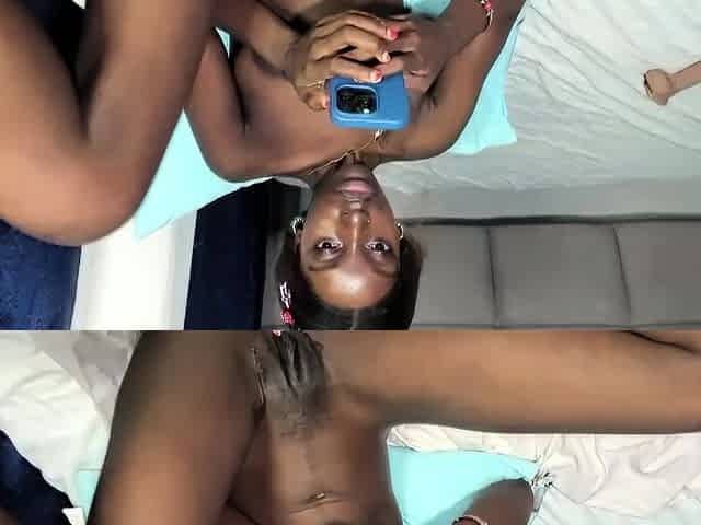 Hot horny ebony cam