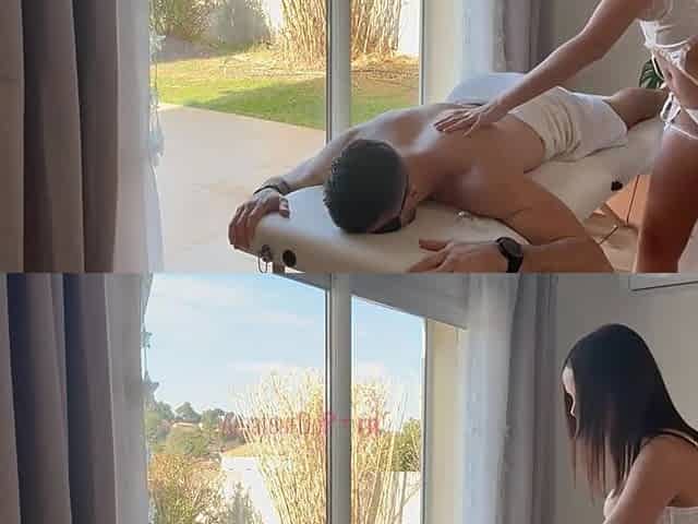 emilie dans le role de la masseuse sexuelle