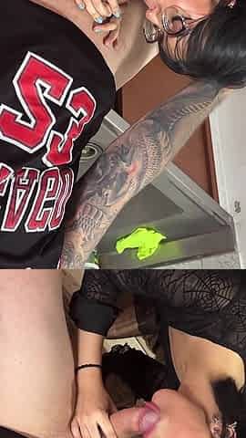 Fucking My Beautiful Rocker Stepsister in the Kitchen
