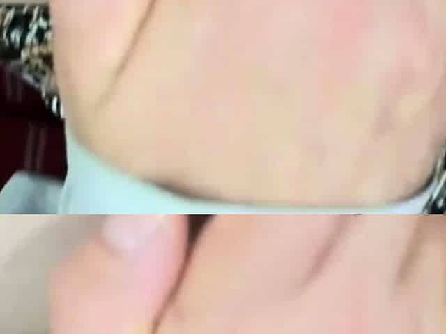 Oldie Couple Threesome with Blonde