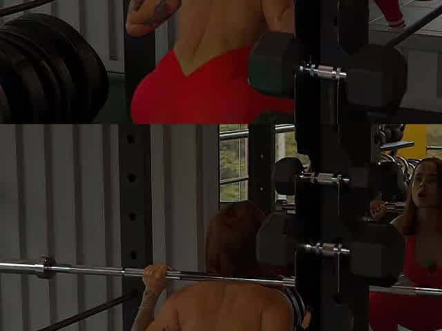 Screwing my GYM tutor at home when my SPOUSE is at work!