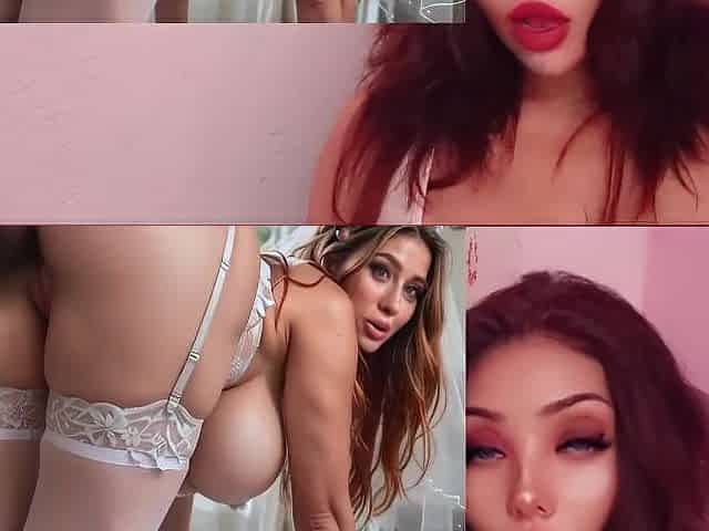 That babe has her wedding night with a BBC and receives her 1st anal - AI generated