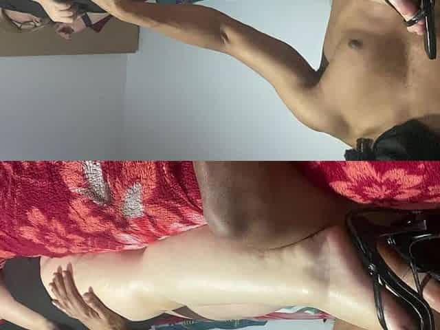 MILF Plays Kinky Game with BBC. I Let My Daughters Boyfriend Play with My Feet in My Bedroom in the Morning.