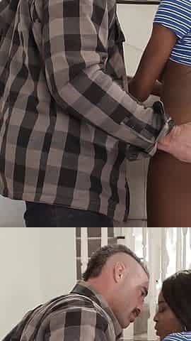 Step Daddy Fucks Stepdaughter After Mom Ran Away!