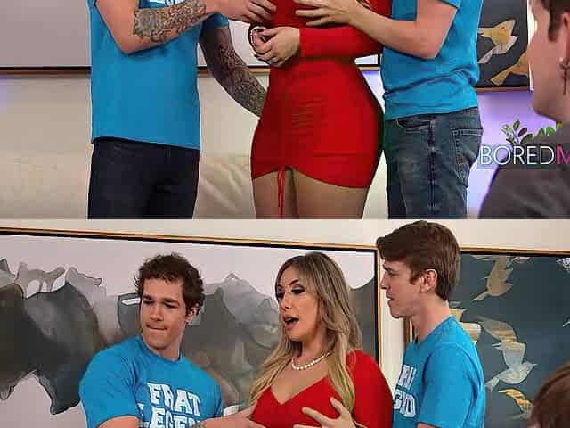 FREEUSE Large Booty Latin chick mother I'd like to fuck Screws FRAT To Make The Sale And IT WORKS!