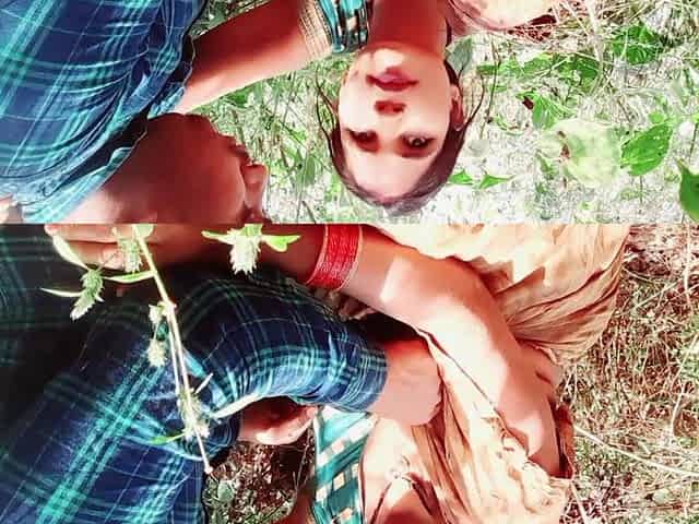 Seeing Indian Bhabhi Alone in the Forest, Bhabhi's Stepbrother-in-law Made Sex with Her