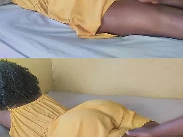 Hawt Afro widow tricked by a fake pastor from social media