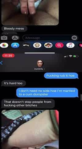 Doxy Wife has a indecent throat tried to accuse me of cheating sexting