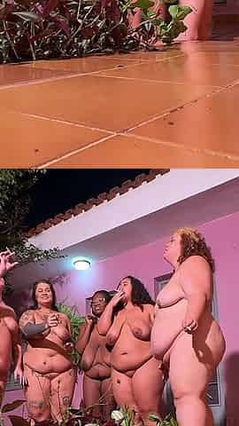 Smoking Naked with My Friends and Talking