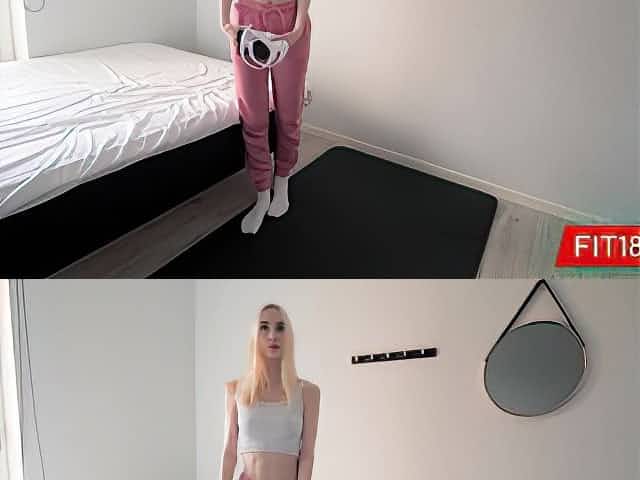 Fit18 - Shinaryen - Slender 99lb Blond Gets Creampie