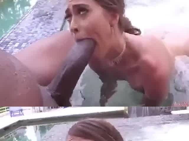 Eating a ebony Monster rod