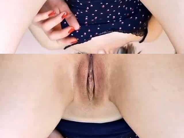 Anal Masturbation Orgasm on Webcam