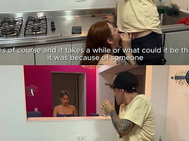 Shairapsychosex Catches Demon Khloee Fucking Her Boyfriend and Decides to Join Her for a Threesome