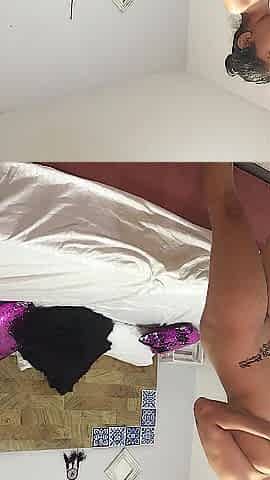 lascivious hotty alone in the room masturbating