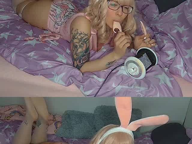 ASMR EASTER EAR LICKING SUCKING