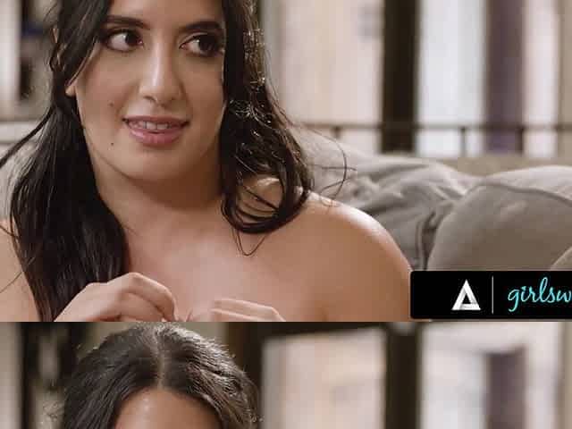 GIRLSWAY - Naturally Stacked Babe Sarah Arabic Is Turned On By Busty BFF Arabelle Raphael s Uniform