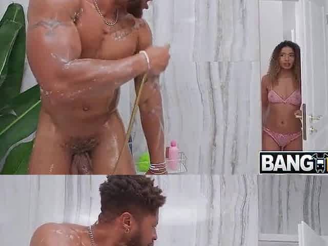 Concupiscent Black Caught Roomie Large Knob Shower, Joins in and Drilled Hard Valery Ponce, Little Maly