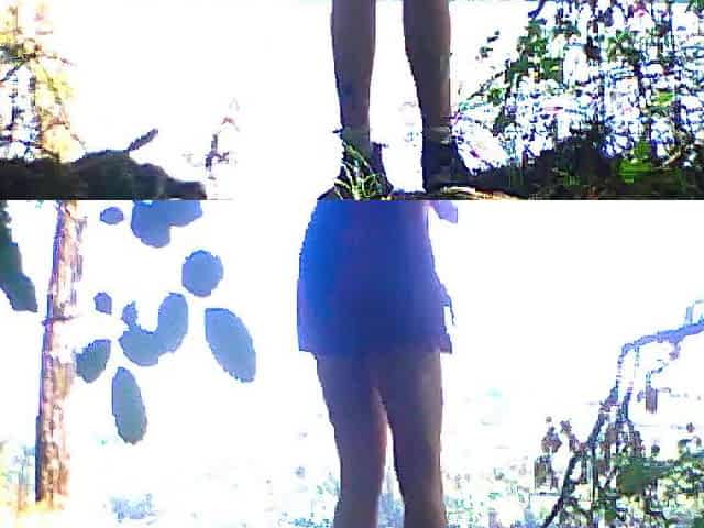 Foundfootage - Outdoor masturbation