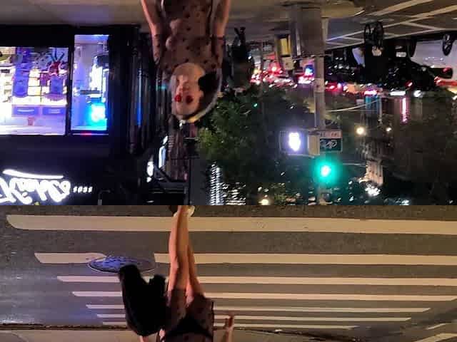 Big ass amateur blonde fucking POV in public