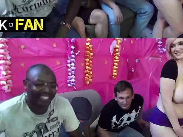 Foursome With Siri Dahl Megan Tory Cum Overspread By Fan Ricky!