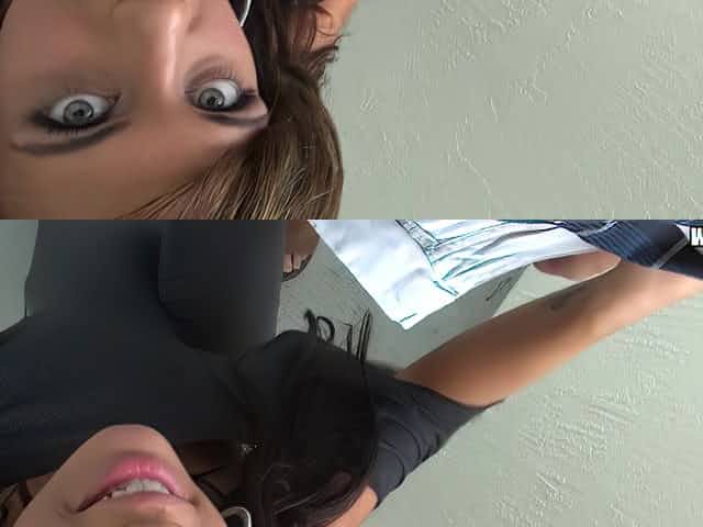 Cyrus Blow want to get giant cumshot over her lips