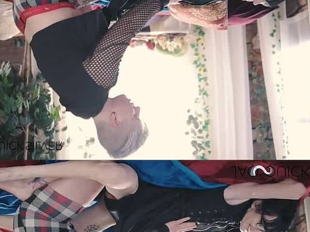 Inked FTM Jaq Quicksilver Takes Hard Shlong In POV T4T