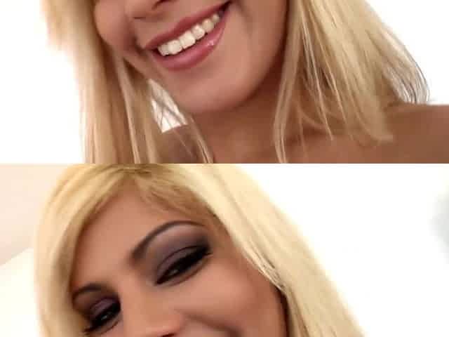 Defrancesca Gallardo Blond Euro Cutie Booty Drilled by David Perry, hawt underware, butt gaping Tease#1