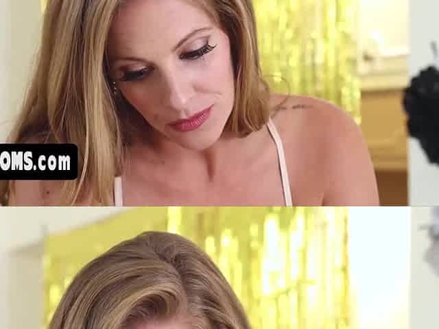 Glamorous teen needs to learn some manners