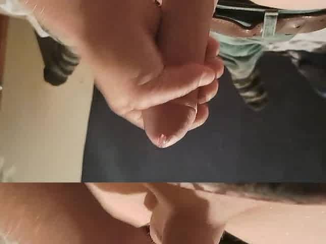 Couldn't await to come home and wank and cum!