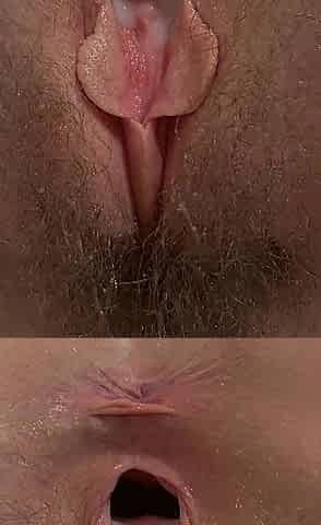 Farting out all of his load from my vagina after the SUPERLATIVELY GOOD creampie