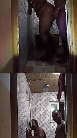 Standing Shower Sex with Stepbrother