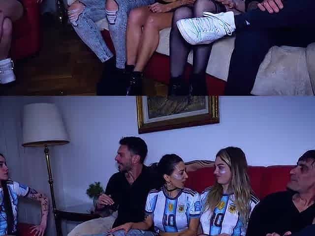 I watched the World Cup last with a ally, and we drilled 2 Argentine chicks!