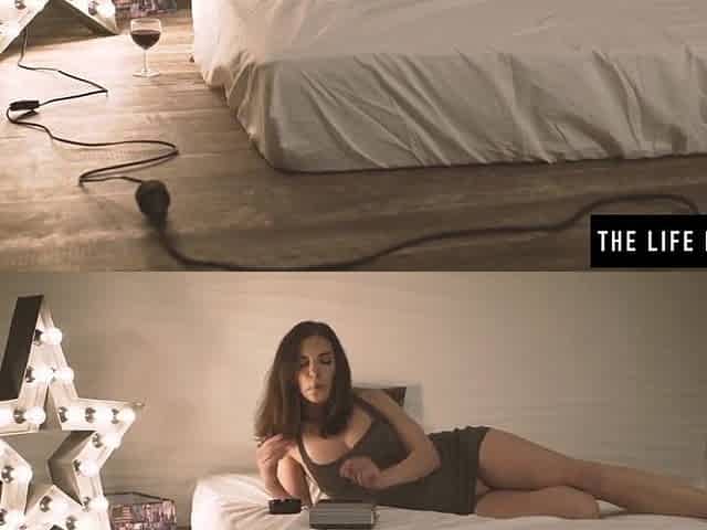 Wine, cigarettes, nipp twisting and close up masturbation