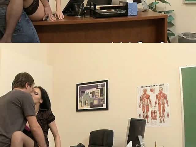 Sexy Teacher Gets Her Super Cute Snatch Banged by Colleague