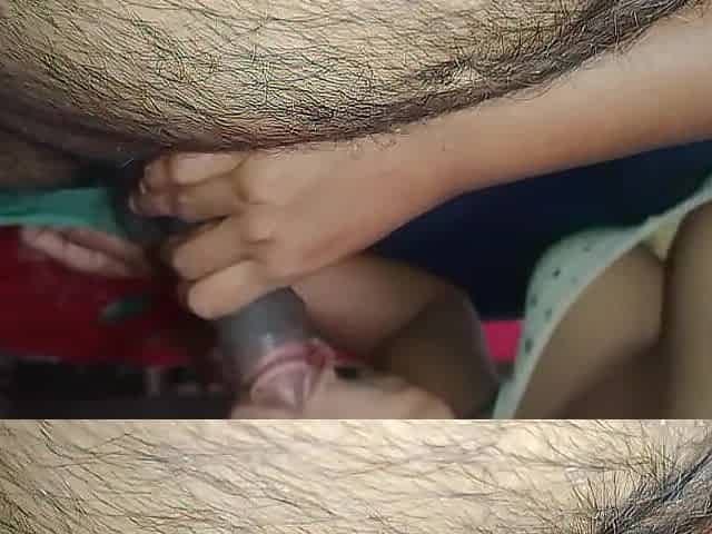 Indian Village Girl Is Giving Her Boyfriend a Good Blowjob by Putting His Penis in Her Mouth