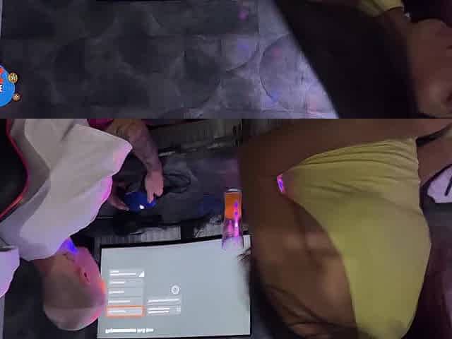 Her constricted twat is stretched by large dongs at a abode party in front of her boyfriend