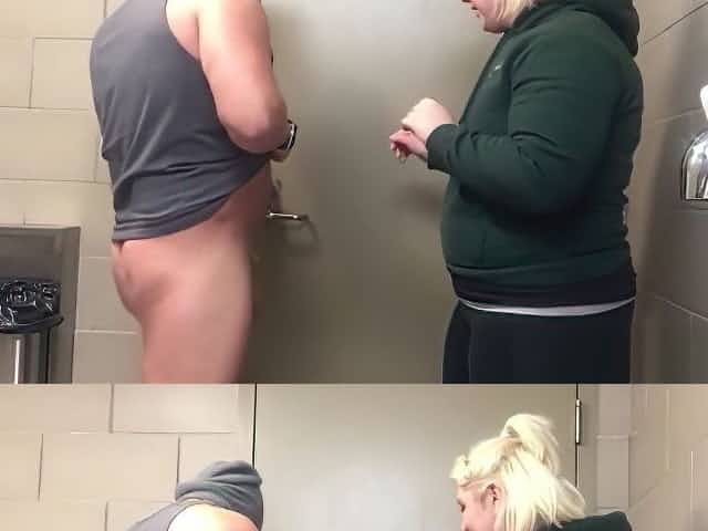Fucking In A Public Bathroom At A Truck Stop