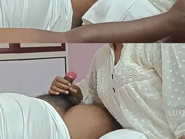 Wife Blowjob to Step-brother -2