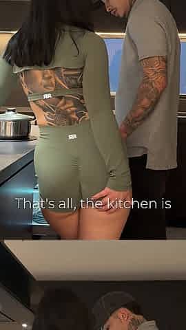 I Help Her with Her New Kitchen and She Ended up on Top of Me / Danner Mendez & Iris Rodriguez