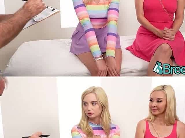 BREED ME - Step-Mamma Helps Impregnate Her