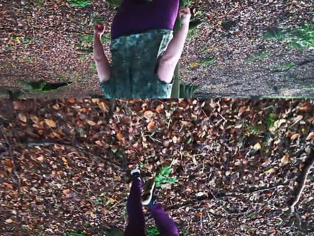 Take off Your Top Near That Tree and Wait What I Do with Your Tits