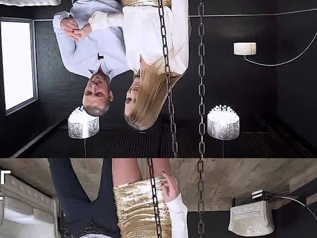 Dick Hungry Alexis Crystal Likes Filling Her Large Butt with the Longest Wang