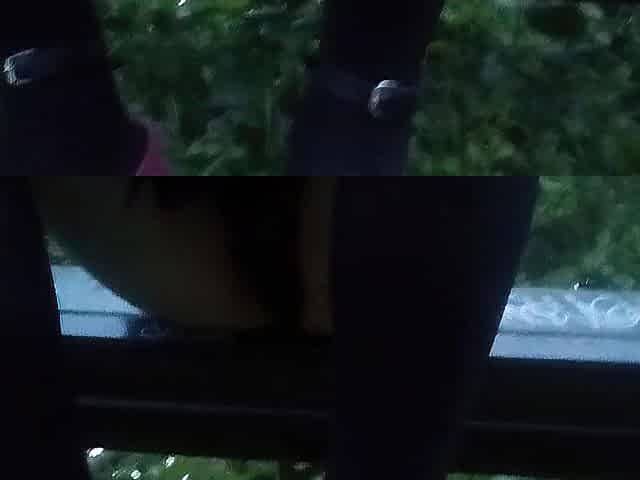Sissy Gina public masturbation