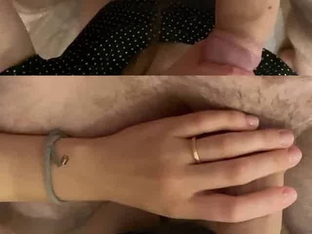 Stepsiblings Shower Fun Leads to a Steamy Blowjob Session