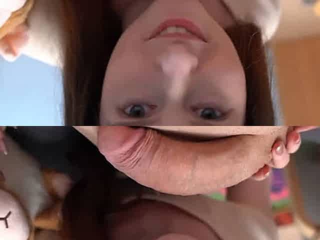 Russian schoolgirl gives the hottest blow-job in orgy5, witness steaming hardcore now!